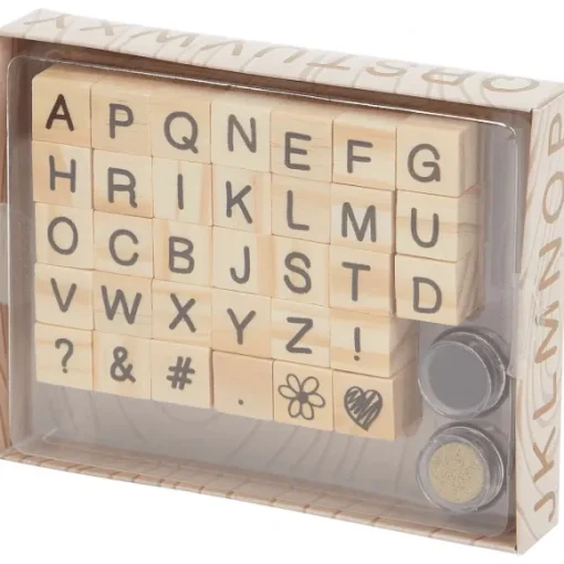 Disney Knutselen>Avec Houten Stempelset