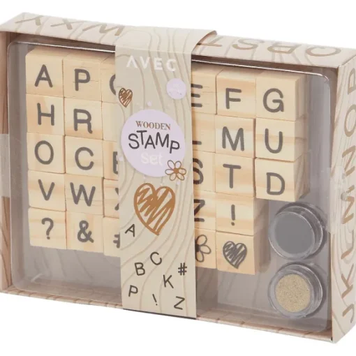Disney Knutselen>Avec Houten Stempelset