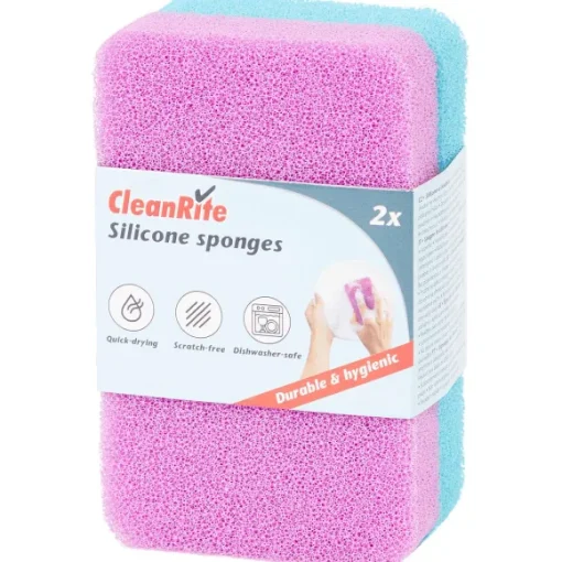 Fabulosa Schoonmaakmiddelen>Cleanrite Siliconen Sponzen