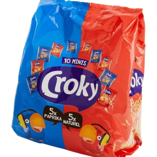 Croky Chips> Ribbelchips Uitdeelzak
