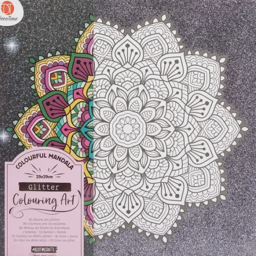 Disney Knutselen>D Cotime Kleur Je Eigen Glitter-Canvas