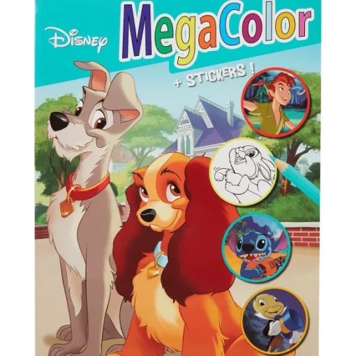 Disney Kleuren & Tekenen> Kleur- En Stickerboek