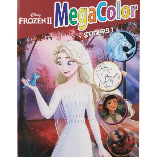 Disney Kleuren & Tekenen> Kleur- En Stickerboek