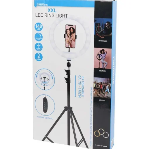 Grundig Lampen> Xxl Selfie Ringlamp
