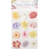 Office Essentials Kaarten>Hobby Flora Vlinder- En Bloemenstickers
