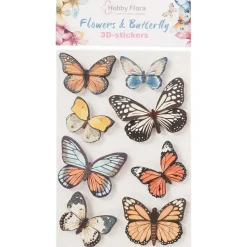 Office Essentials Kaarten></noscript>Hobby Flora Vlinder- En Bloemenstickers