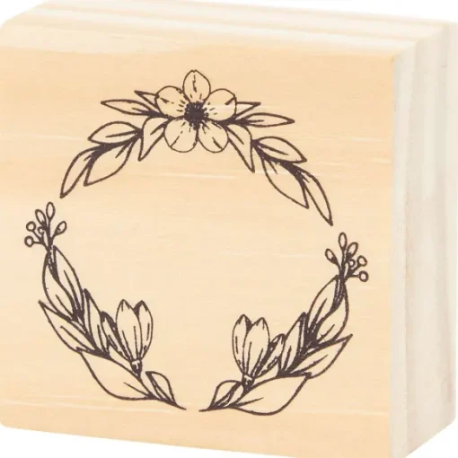 Office Essentials Kaarten>Houten Stempel