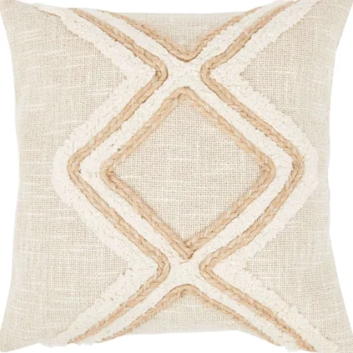 Merk Woonaccessoires>Jute Kussenhoes Met Patroon