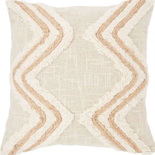 Merk Woonaccessoires>Jute Kussenhoes Met Patroon