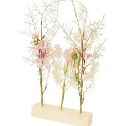 Merk Kunstplanten & -Bloemen></noscript>Kunstdroogbloemen Op Houten Voet
