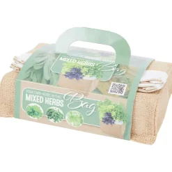 Green Boots Zaaien & Planten>Kweekset In Jute Zak