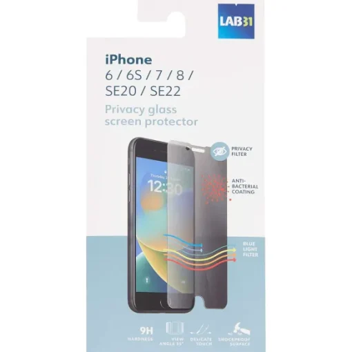 Lab31 Telefoonhoesjes> Privacy Screenprotector