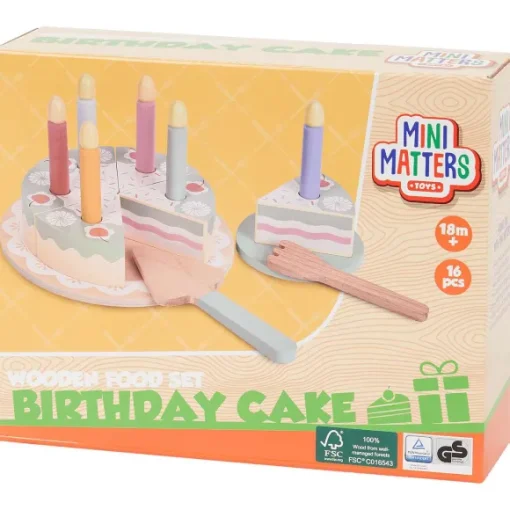 Mini Matters Babyspeelgoed> Houten Etenswaren