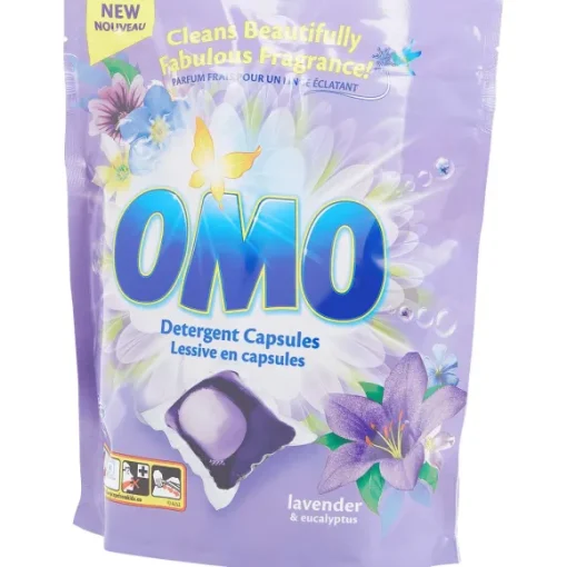 Omo Afwas- & Wasmiddelen> Wascapsules Lavendel & Eucalyptus