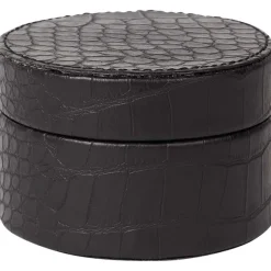 Merk Woonaccessoires></noscript>Opbergdoos Met Krokodillenprint