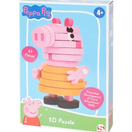 Peppa Pig Puzzels> 3D-Foampuzzel