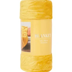Merk Woonaccessoires></noscript>Plaid Met Bloemenpatroon