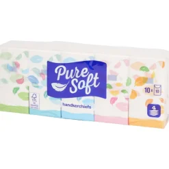 Pure Soft Gezichtsverzorging> Zakdoekjes