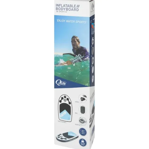 Dunlop Sportartikelen>Q4Life Opblaasbaar Bodyboard