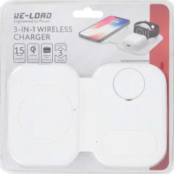 Re-load Powerbanks & Opladers></noscript> Draadloze Oplader 3-In-1