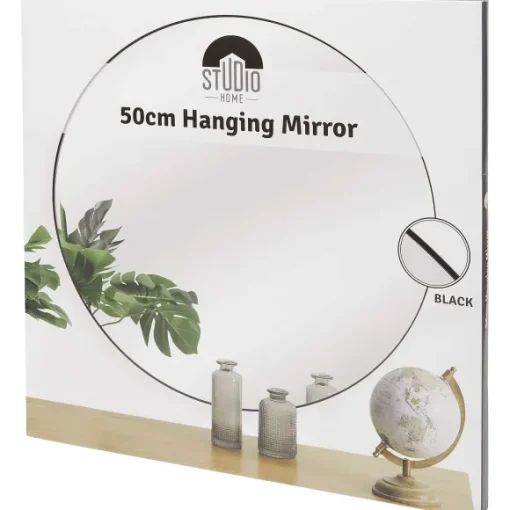 Merk Wanddecoratie>Ronde Hangspiegel