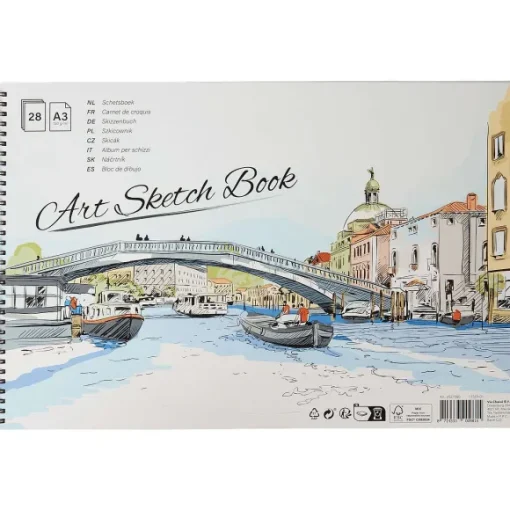 Van Bleiswijck Schilderen>Schetsboek A3