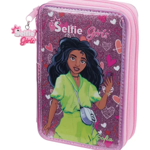 Edding Schrijfwaren>Selfie Girls Gevulde Etui