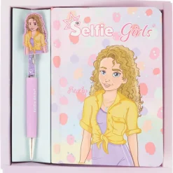 Office Essentials Bureau Accessoires>Selfie Girls Notitieboek Met Pen
