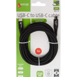 Sologic Kabels & Splitters></noscript> Laad- En Datakabel Usb-C Naar Usb-C