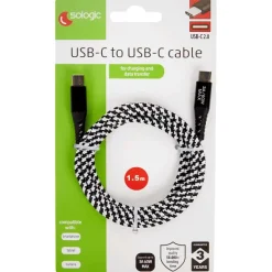 Sologic Kabels & Splitters></noscript> Laad- En Datakabel Usb-C Naar Usb-C