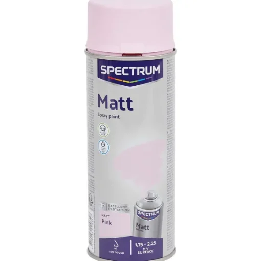 Spectrum Verf> Spuitverf Mat Roze