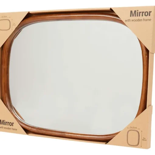 Merk Wanddecoratie>Spiegel Met Houten Frame