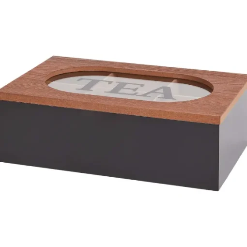 Merk Woonaccessoires>Theebox Met Tekst