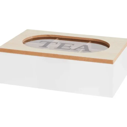 Merk Woonaccessoires>Theebox Met Tekst