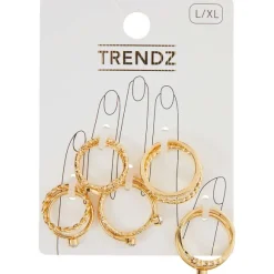Merk Horloges & Sieraden></noscript>Trendz Ringenset
