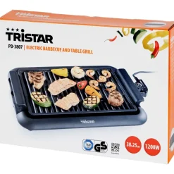 Tristar Bbq & Accessoires></noscript> Elektrische Barbecue En Tafelgrill