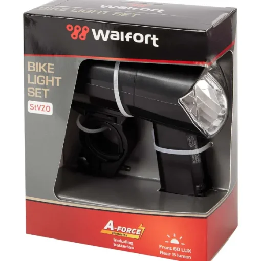 Walfort Fietsaccessoires> Fietsverlichting-Set