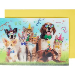 Office Essentials Kaarten></noscript>Wenskaart Lenticulair Met Dieren
