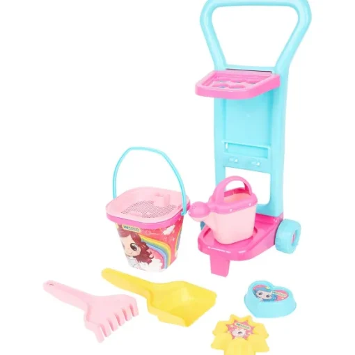 Mini Matters Spellen>Zandspeelset Trolley